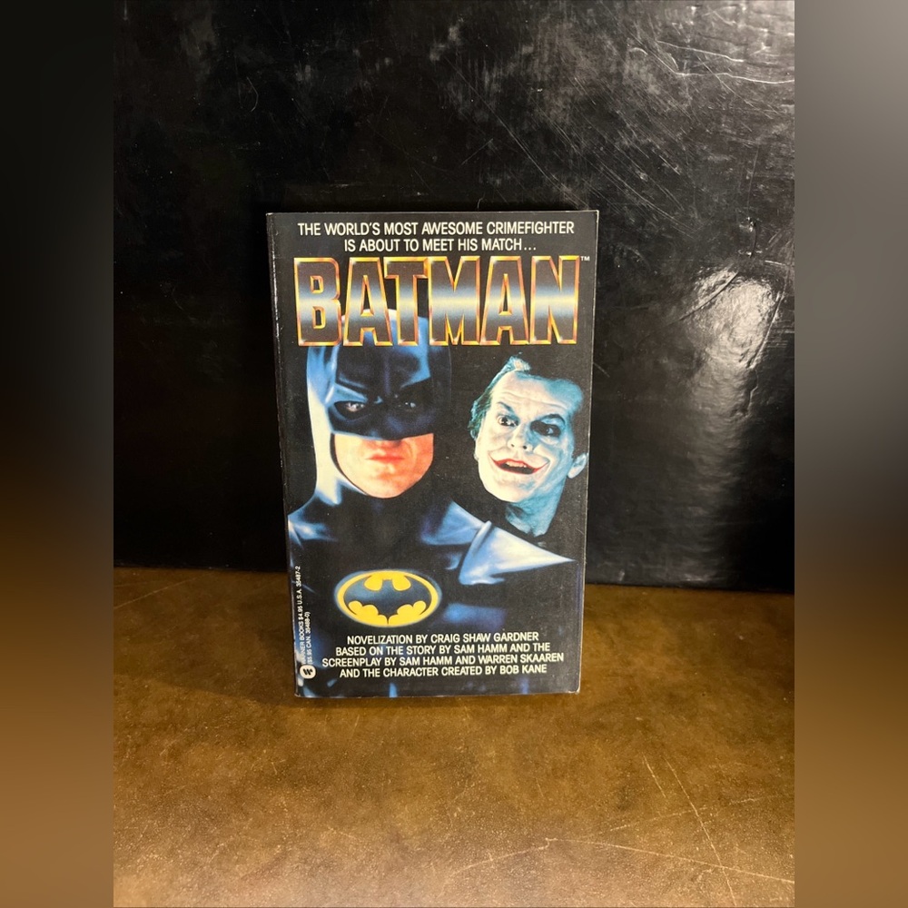 Batman Novelization Book